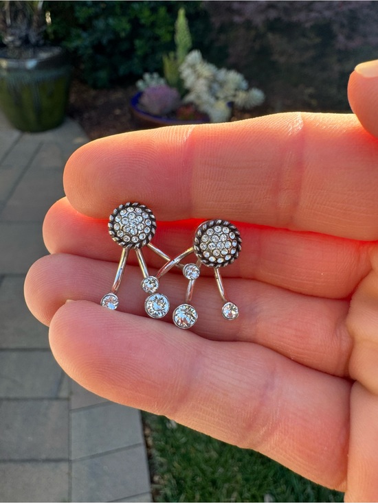 Brighton Jewelry - Brighton Silver Penelope Earrings - Women Jewelry